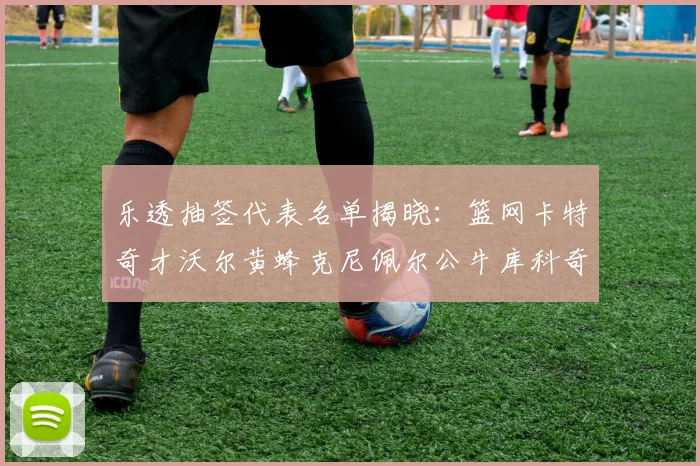 乐透抽签代表名单揭晓：篮网卡特奇才沃尔黄蜂克尼佩尔公牛库科奇齐聚一堂