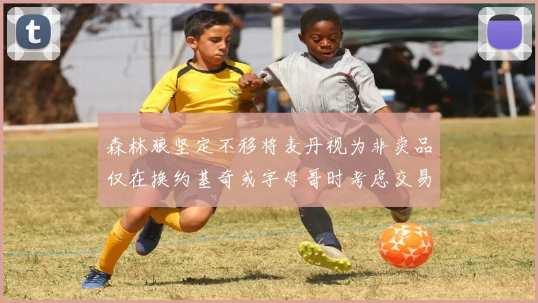 森林狼坚定不移将麦丹视为非卖品仅在换约基奇或字母哥时考虑交易
